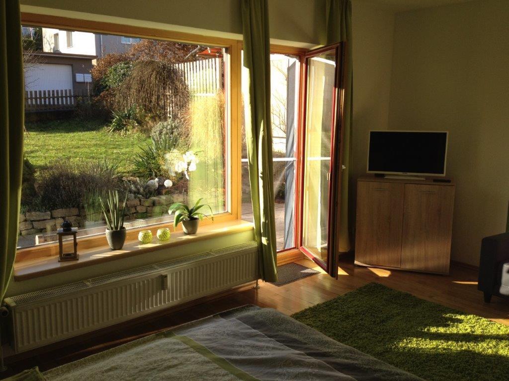 Ferienwohnung Haus Kunterbunt Reichenberg  Exterior foto